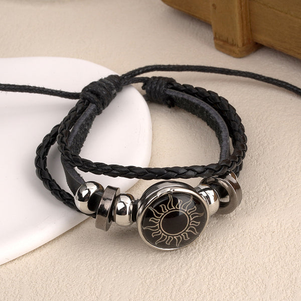 Mystic  Leather Bracelet